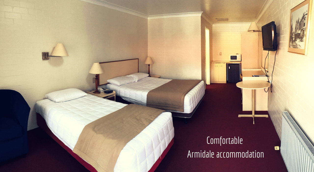 comfortable Armidale accommodation